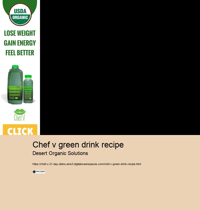 chef v green drink recipe