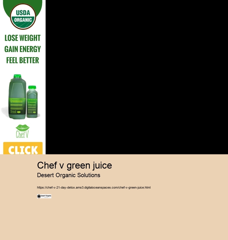 chef v green juice